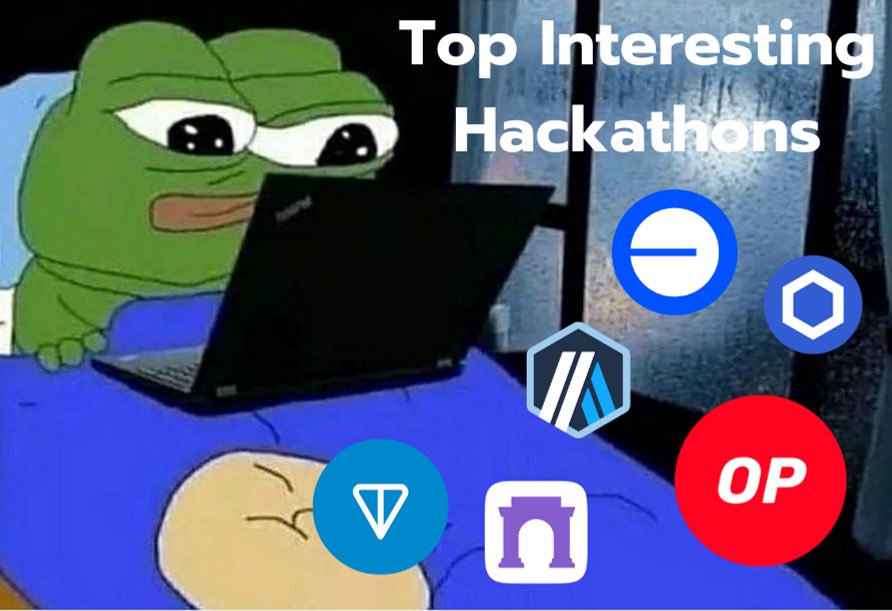THBUIDL's tweet photo. GM Builders! I know you are itching to showcase your skill. Say no more! We are summarizing 5 recently launched hackathons for you to build groundbreaking projects, and win fabulous prizes!

Let’s dive in! 💻 https://t.co/ZOxCINnkfn