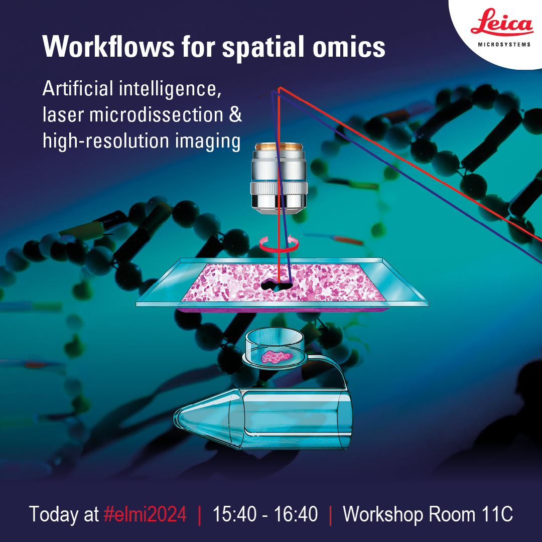 LeicaMicro's tweet photo. Don’t miss microscopy expert Dr Ann Wheeler from The University of Edinburgh share her #LaserMicrodissection experience at 3:40 PM today in Workshop Room 11C, as we present new AI-guided LMD workflows for #SpatialOmics
https://t.co/a2Z1n5M1wL https://t.co/FJ3QgxXSs5
