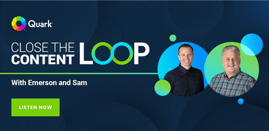 QuarkNews's tweet image. Have you checked out our Close the Content Loop podcast episodes? 🎙️  We dive into everything related to enterprise content creation, automation, and intelligence.

Tune in now 👉 buff.ly/3xf3HLM

#EnterpriseContent #ContentAutomation #ContentLifecycle #Podcast