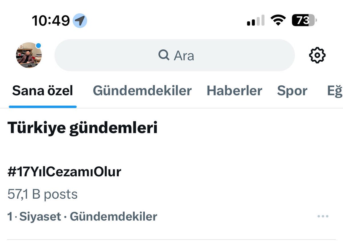 1.5 yıldır diyoruz ki #17YılCezamıOlur ❓Yetkililerimiz bizi duymamazlıktan geliyor. 44 Milyar Dolarlık bir sosyal platformda hemen hemen her gün Türkiye’nin gündemindeyken lütfen kimse sizi bilmiyorum görmedim duymadım demesin.

Özetle ;

Duyuyorsunuz 👂
Görüyorsunuz 👀