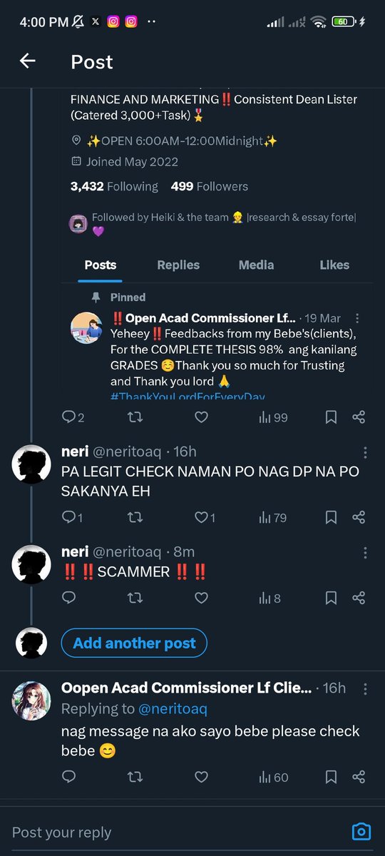 meyi64060033's tweet photo. @MRHONZY02 ‼️‼️ SCAMMER ‼️‼️ https://t.co/SD6BasCSc7