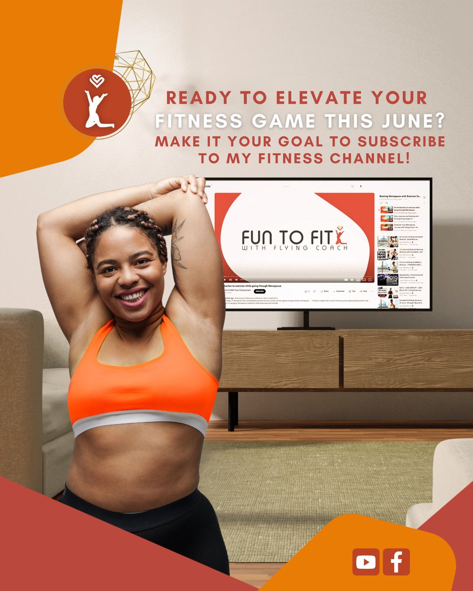 ThuliZG's tweet photo. 🎥✨ Get ready for weekly workouts, wellness tips, and motivational content to help you soar to new heights.  Let's crush our goals together! 
Here's to a fitter, stronger you! 💥 
Click on the link to subscribe: https://t.co/72PRteOYxL
#SubscribeNow #FlyingCoach #Fitness #June https://t.co/Uz8BRcSXPm