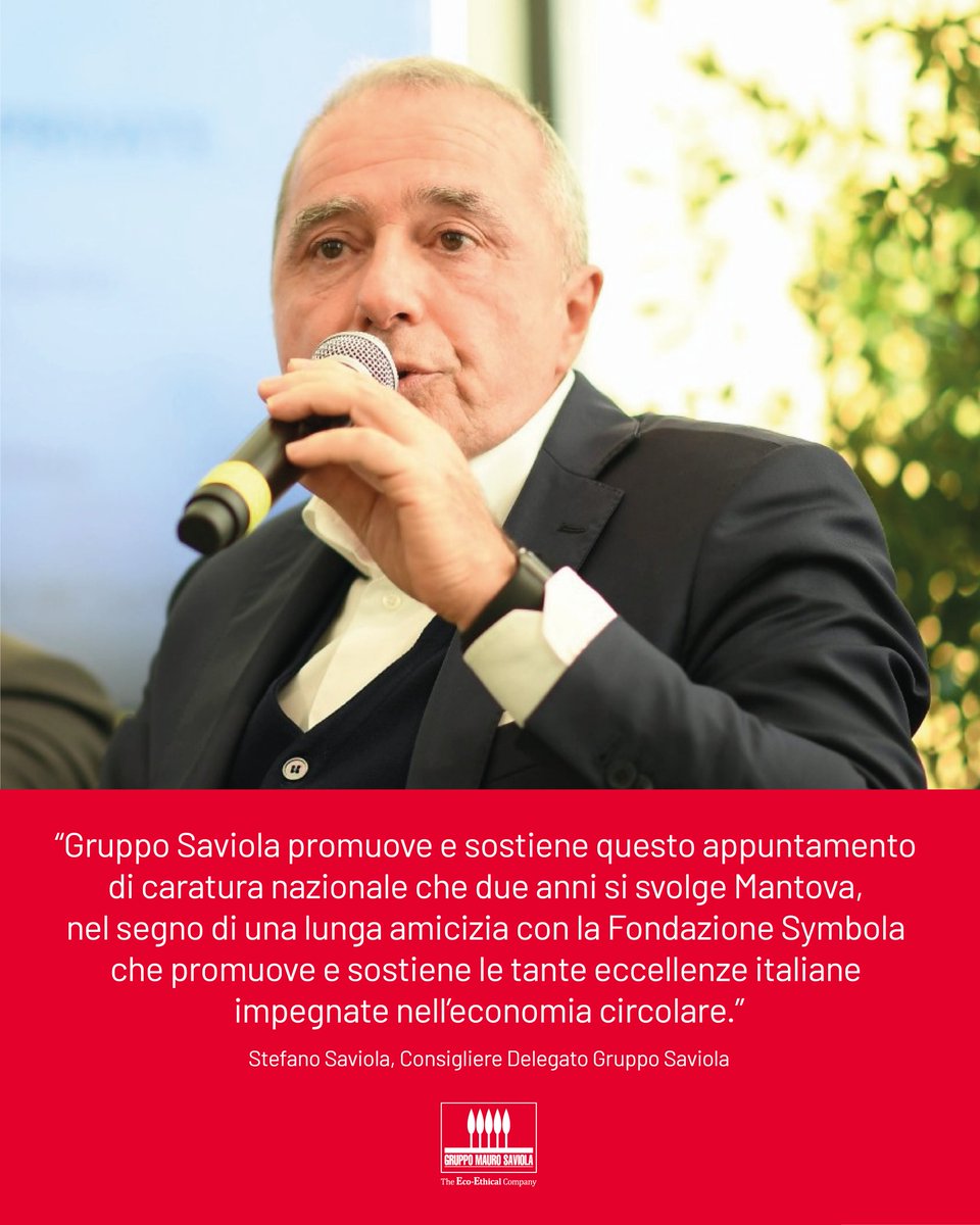 SymbolaFondazio's tweet photo. Prosegue la lunga collaborazione tra Symbola e @GruppoSaviola 🤝🏼

🗣 Partecipa all'apertura del Seminario il Consigliere Delegato del #GruppoSaviola, Stefano Saviola

👉🏼 SAVE THE DATE: 27 giugno, ore 9:30📍Mantova

Per partecipare e scoprire il programma📲 https://t.co/O7wv4RSsYm https://t.co/bP2RIlxbYv