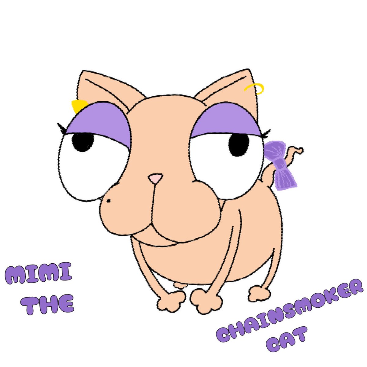 Dandyfirelove's tweet image. Mimi The Cat and  Robert the crow
I enjoyed maken these  so Enjoy :3
🐦🐈 #Sphinxcat #crow #myart #pixelart