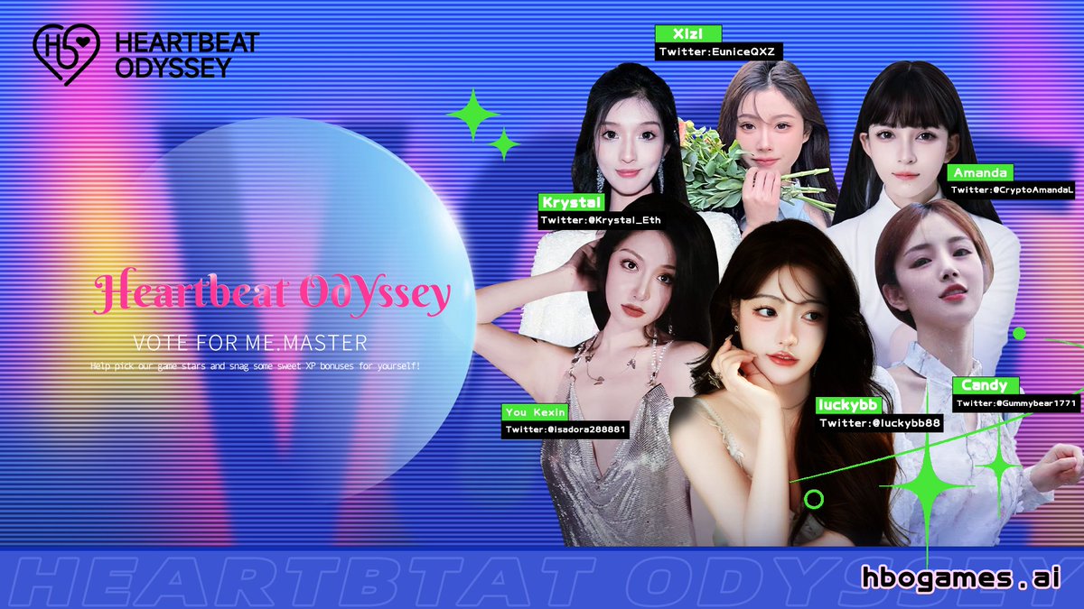 Official Announcement from Heartbeat Odyssey Voting Campaign🌟

🚀 Thread 1/5: Voting Campaign Launch! Craft your love story~

We're thrilled to announce the launch of our Voting Campaign! It's your chance to shape the future of Heartbeat Odyssey and earn big rewards. Join us now
