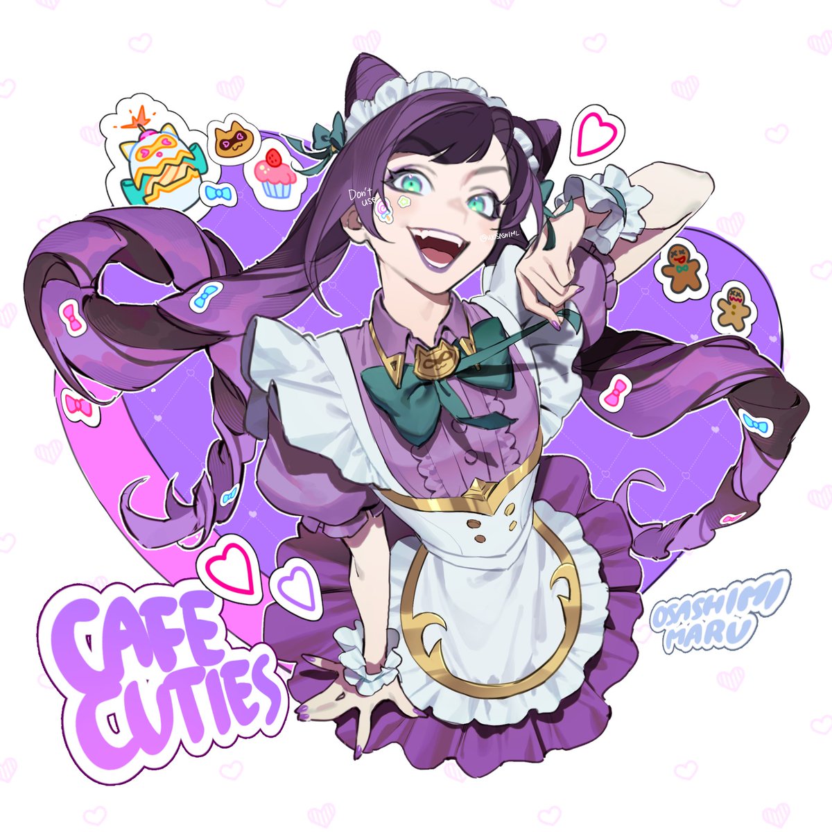 「#ArtOfLegends  クロマもかわいい 」|おさしみ丸のイラスト