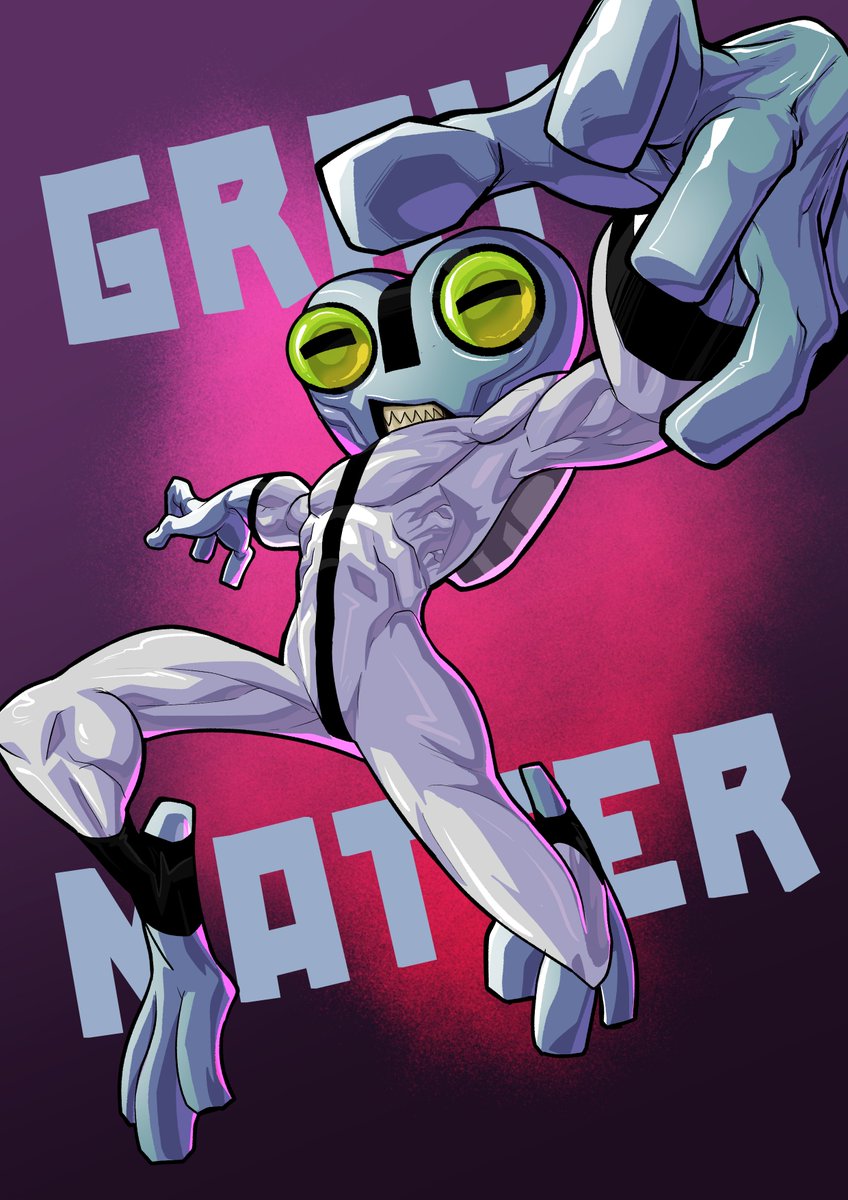 _DeJovanna's tweet image. GREY MATTER 

Classic ben 10 aliens (6/10)
#greymatter #ben10 #omnitrix