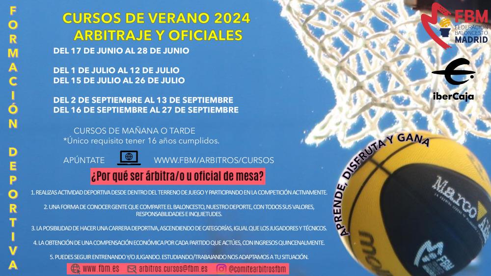 ¿Quieres ser árbitr@ u oficial de mesa?

Aprovecha los cursos que la FBM organiza este verano. ¡Hasta 20 cursos entre junio y septiembre! Encuentra el que mejor se adapte a tu horario.

👉Toda la información aquí
fbm.es/noticia-79-117…