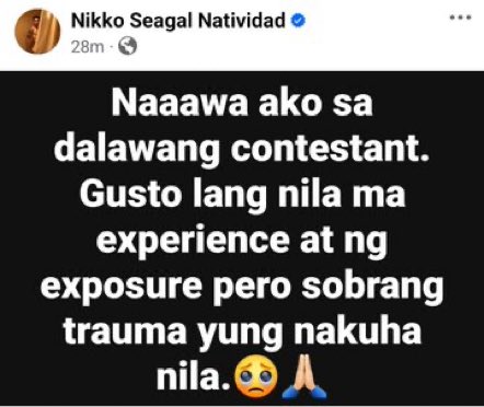 Petition for Nikko Natividad to be REMOVED from Batang Quiapo show of Vice Ganda’s Bestfriend COCO MARTIN. Trewww?