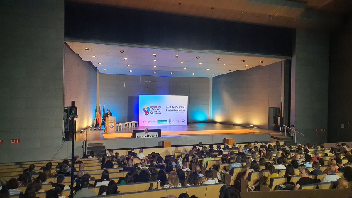 Jornada Final Aulas del Futuro en #Extremadura ¡Comenzamos! #AdF #AuladelFuturo