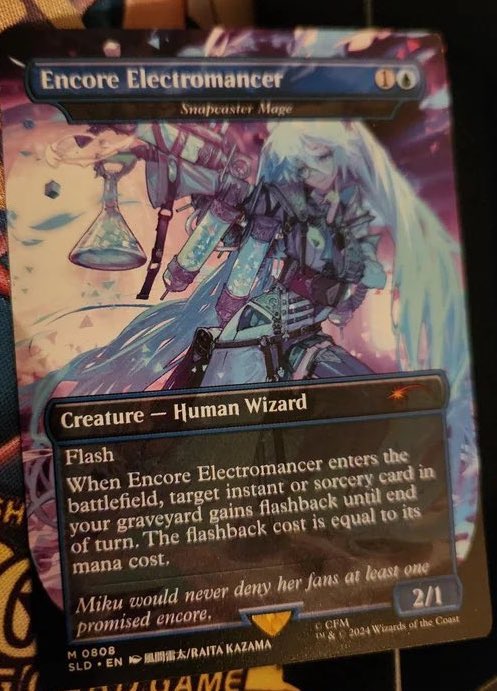 そろそろMTG初音ミクが手元に届くゾ。Secret Liarではボーナスシートと