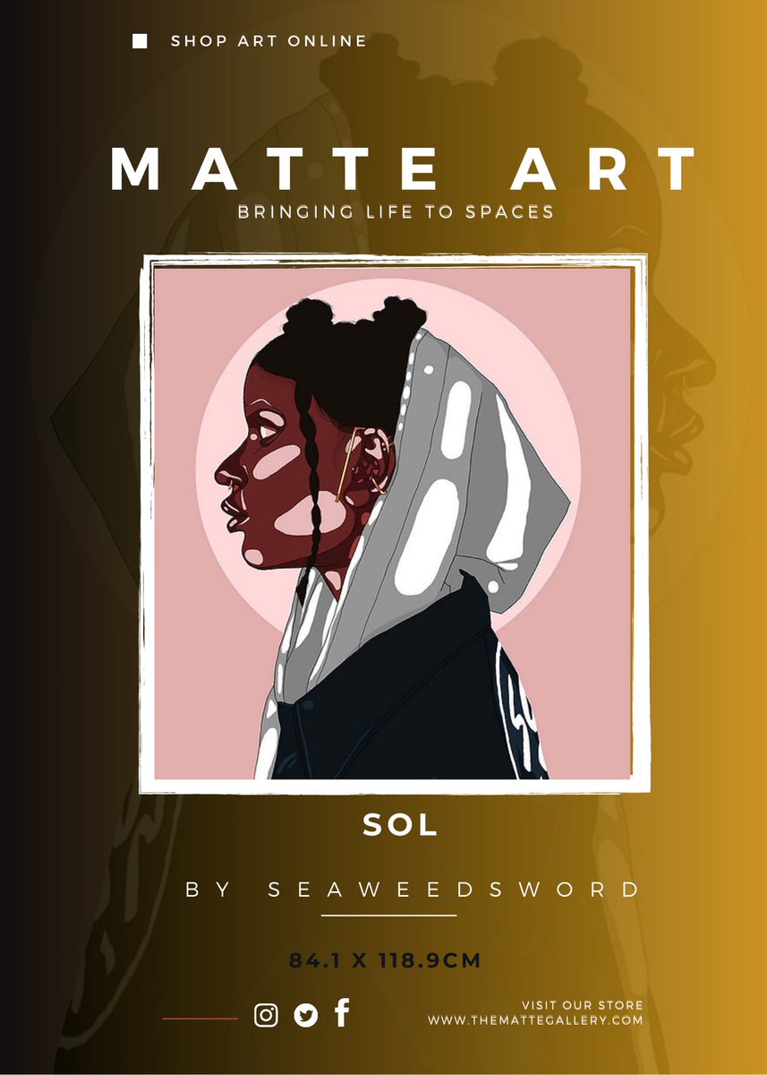 mvtte_art's tweet photo. Titled: Sol
By: @seaweedsword 

Limited Print Edition

https://t.co/dudd9ZwlDN https://t.co/LB5IjEiVIW