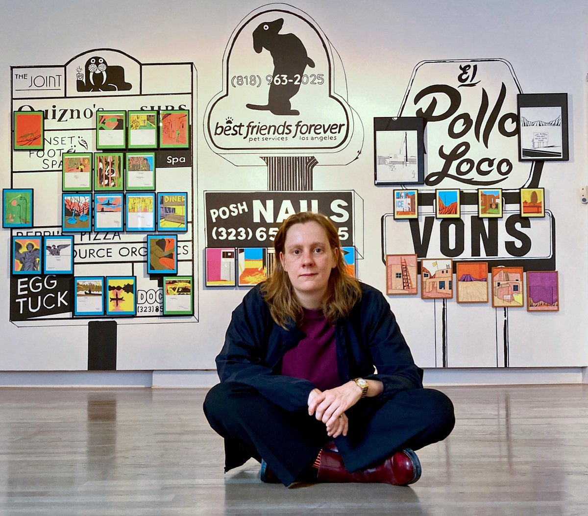 Die Illustratorin und Comiczeichnerin Anna Haifisch wird in Hamburg mit ihrer bislang größten Einzelausstellung geehrt und gibt neue Einblicke in ihr international erfolgreiches Werk. Ich habe mir die Schau für den <a href="/Tagesspiegel/">Tagesspiegel</a> angeguckt: tagesspiegel.de/kultur/werksch…