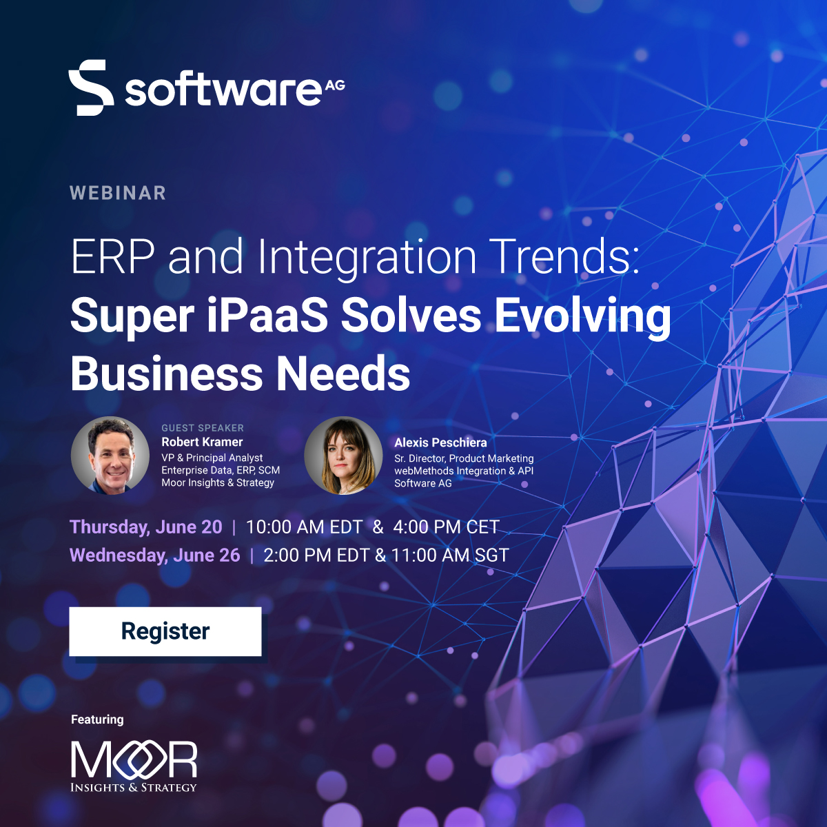 SoftwareAG's tweet image. With the proliferation of data and new technologies like AI, how can you modernize to meet your changing business needs? Join experts from @MoorInsStrat and Software AG to find out. Register: bit.ly/4c2Ph00

#ai #webmethods #digitaltransformation