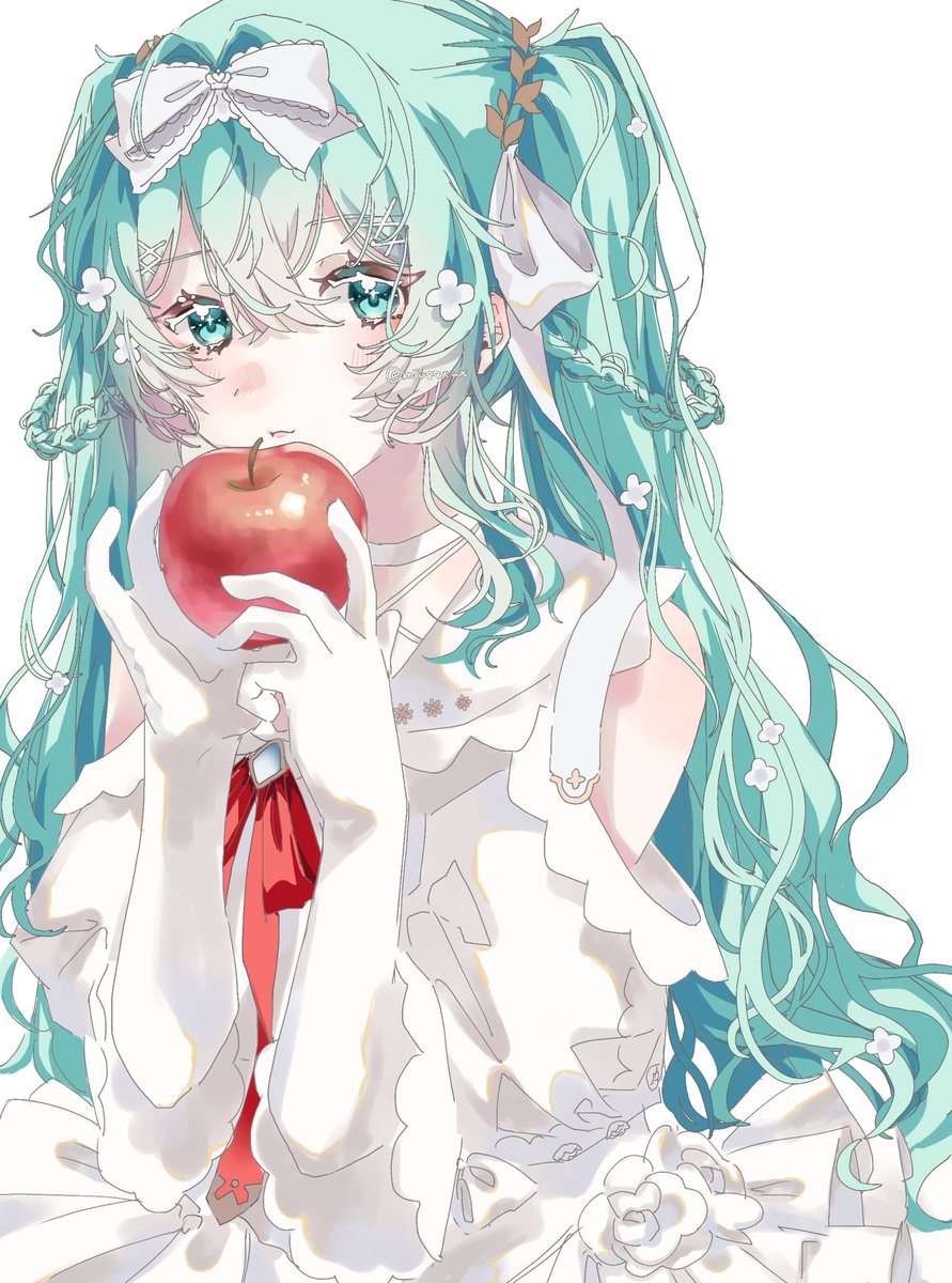 miu89x_x's tweet photo. 🍎  #初音ミク  #illuminatio https://t.co/vG96YZSpS1