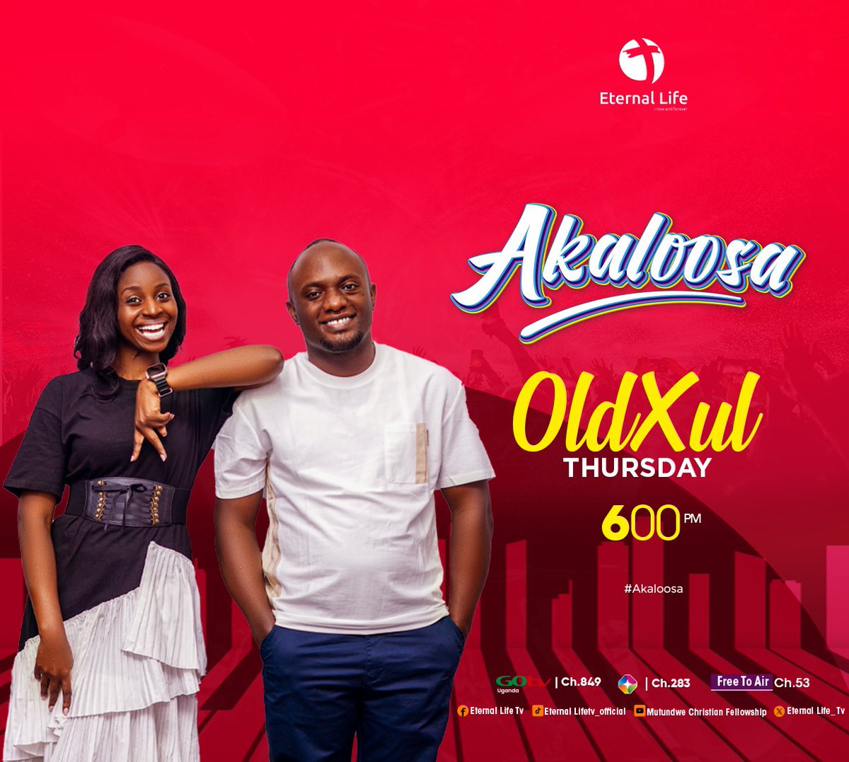 Later: Oldxul Thursday in #Akaloosa on Eternal life Tv. we are going back in the days with your favourite gospel oldies with @RenezMuzik @Ronniegospledj TOPIC OF THE DAY: REQUEST FOR YOUR FAVORITE OLDXUL GOSPEL JAM ?