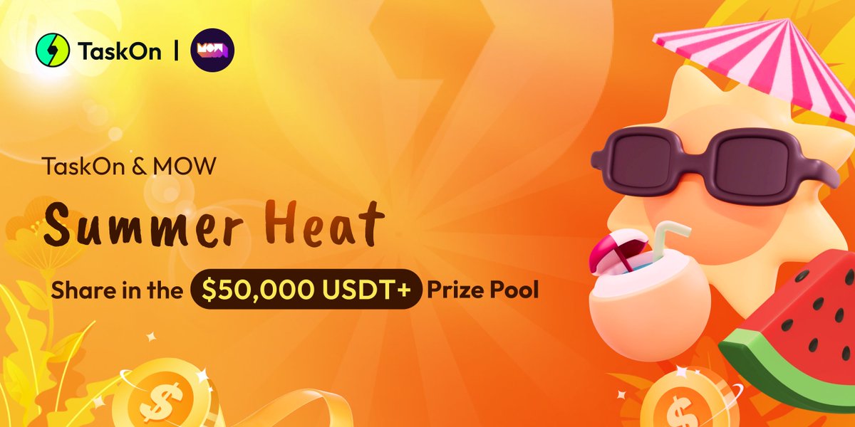 TaskOnCampaigns's tweet photo. 🌞 Ready to join this summer's hottest event? 

🙌 @multiversavior is now part of a #TaskOn's #SummerHeat BIG #Giveaway!

🎁Be one of the lucky winners to share 50,000+ $USDT Prize pool!⬇️
https://t.co/h8Z22wBDBR https://t.co/9YczouZFDx