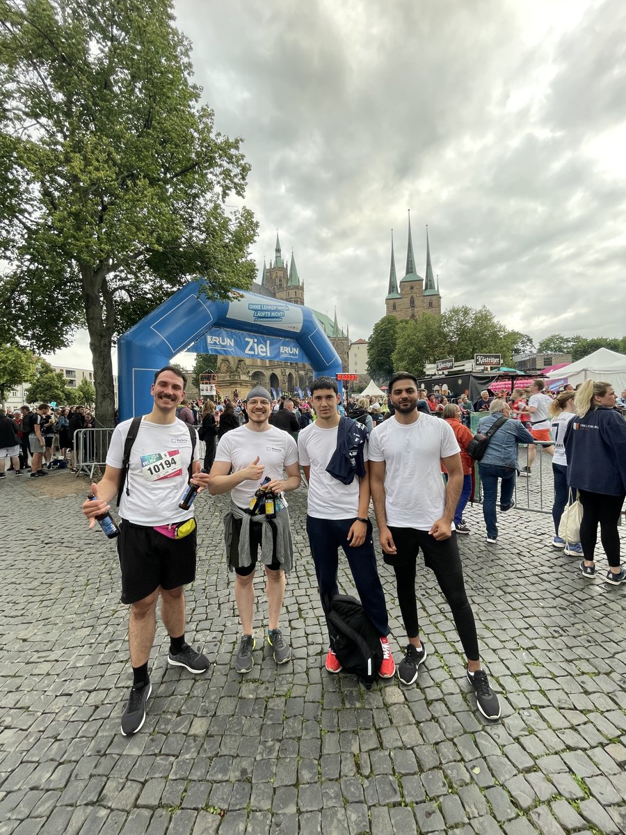 plazz_AG's tweet photo. 🏃‍♀️🏃 plazz AG beim 15. RUN Thüringer Unternehmenslauf 2024. 🏆 Wir gratulieren allen Teilnehmer:innen, dass sie die Herausforderung locker gemeistert haben 😉.

#team #unternehmenslauf #rununternehmenslauf2024 #polario #erfurt https://t.co/mwniJG62IZ