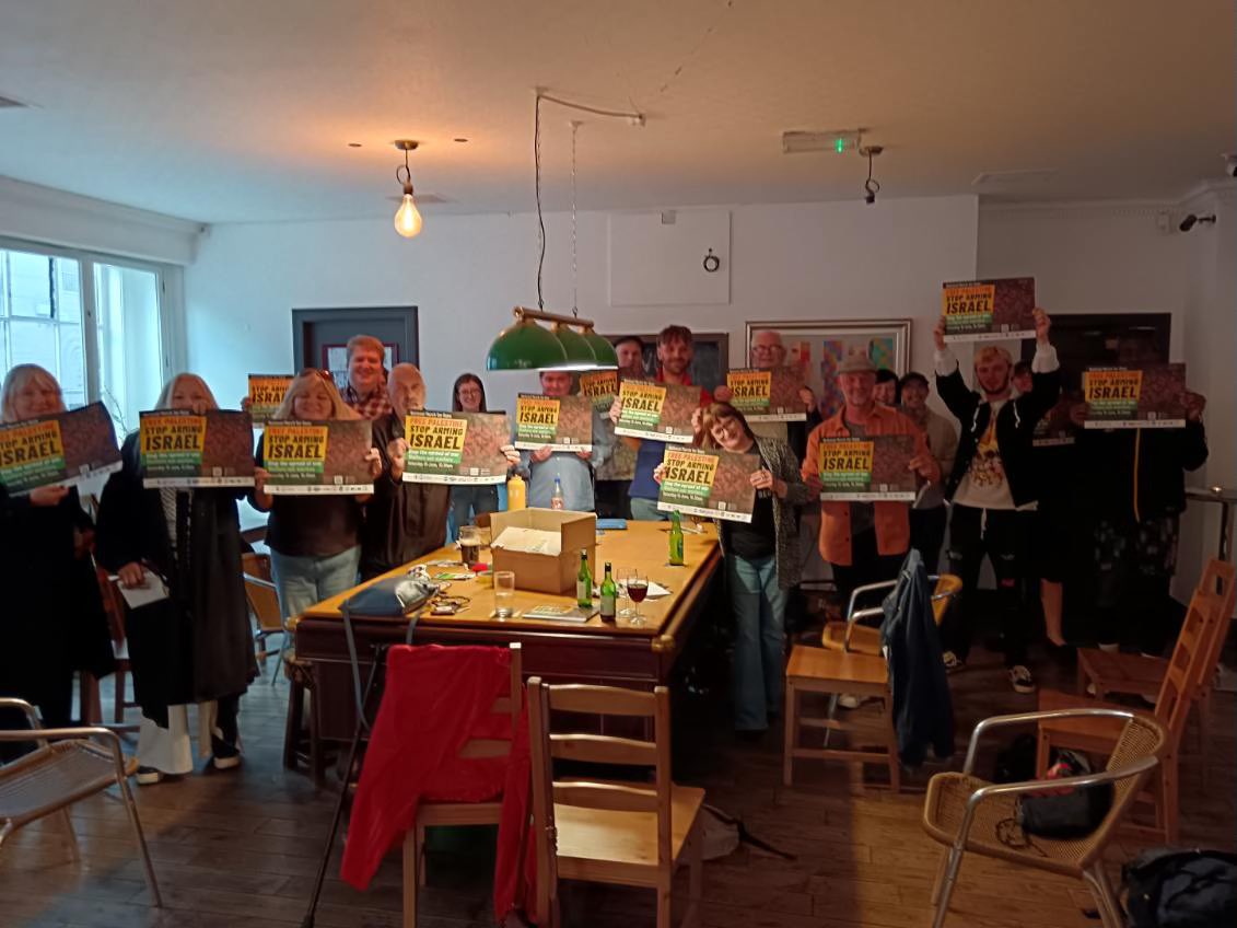 DundeeStopWar's tweet photo. Stop the War public meeting last night in Dundee. Great political discussion on #Palestine, Ukraine, how to strengthen the anti-war movement in Dundee and the need to build a massive demo in #Glasgow on 15th June. https://t.co/xQENhnkz7x