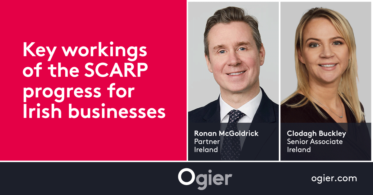 How does the Small Company Administrative Rescue Process (SCARP) work and how can it assist Irish businesses? We explain the key points:
ogier.com/news-and-insig…
For more information please contact us or visit ogier.com #smallbusiness #disputeresolution