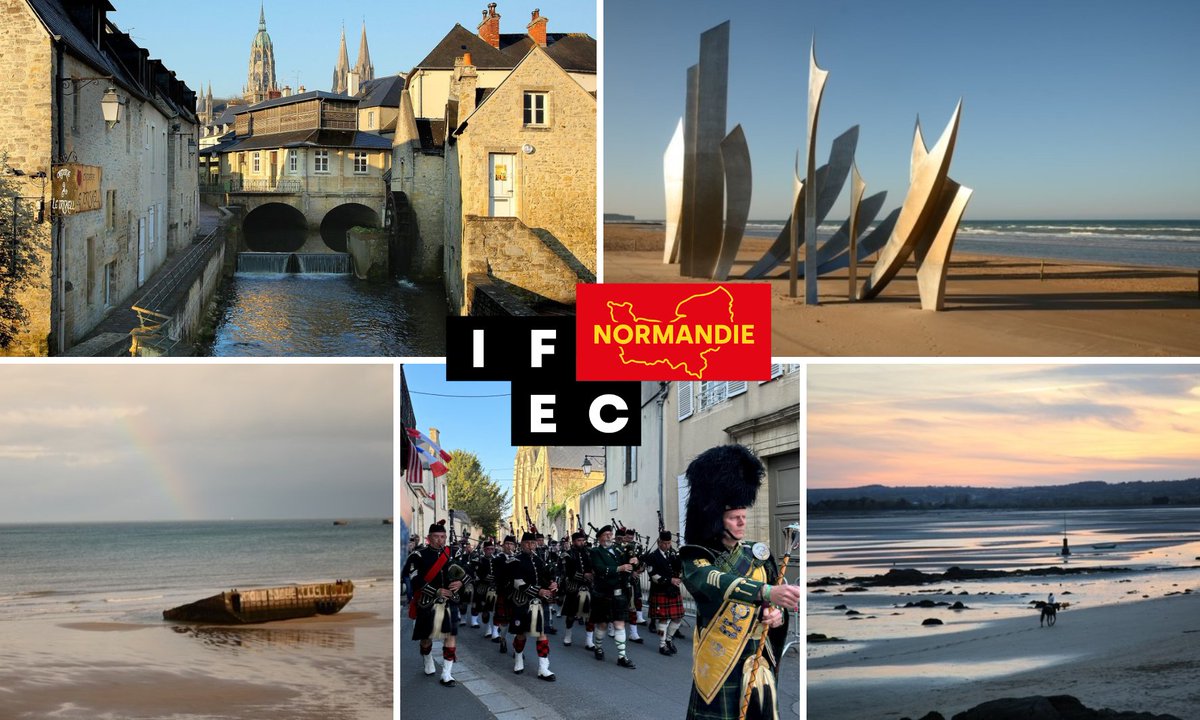 🌸 Des #plages immenses, des #édifices majestueux, des #parfums apaisants, des #hommes audacieux…

🤝 C'est toute la #richesse d'une terre d'accueil pour la #paix.
L'<a href="/IFECsyndicat/">IFEC</a>  est aujourd'hui "#Normandie" pour fêter la #liberté de tout un pays !
