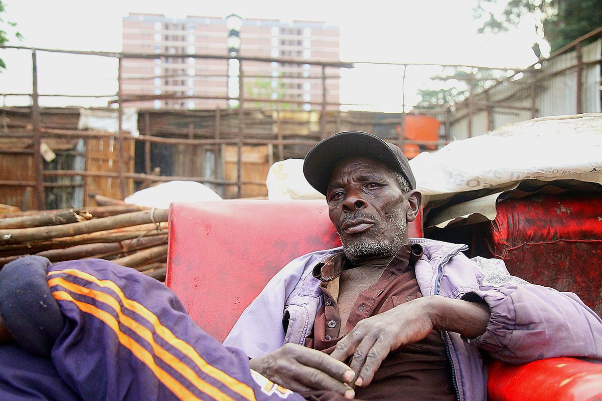 "Now my main concern is protecting these remains from potential theft by scrappers. I sleep here, under the debris, selling off the material piece by piece. I only hope that the authorities will not discard these remains until I have sold everything off.”