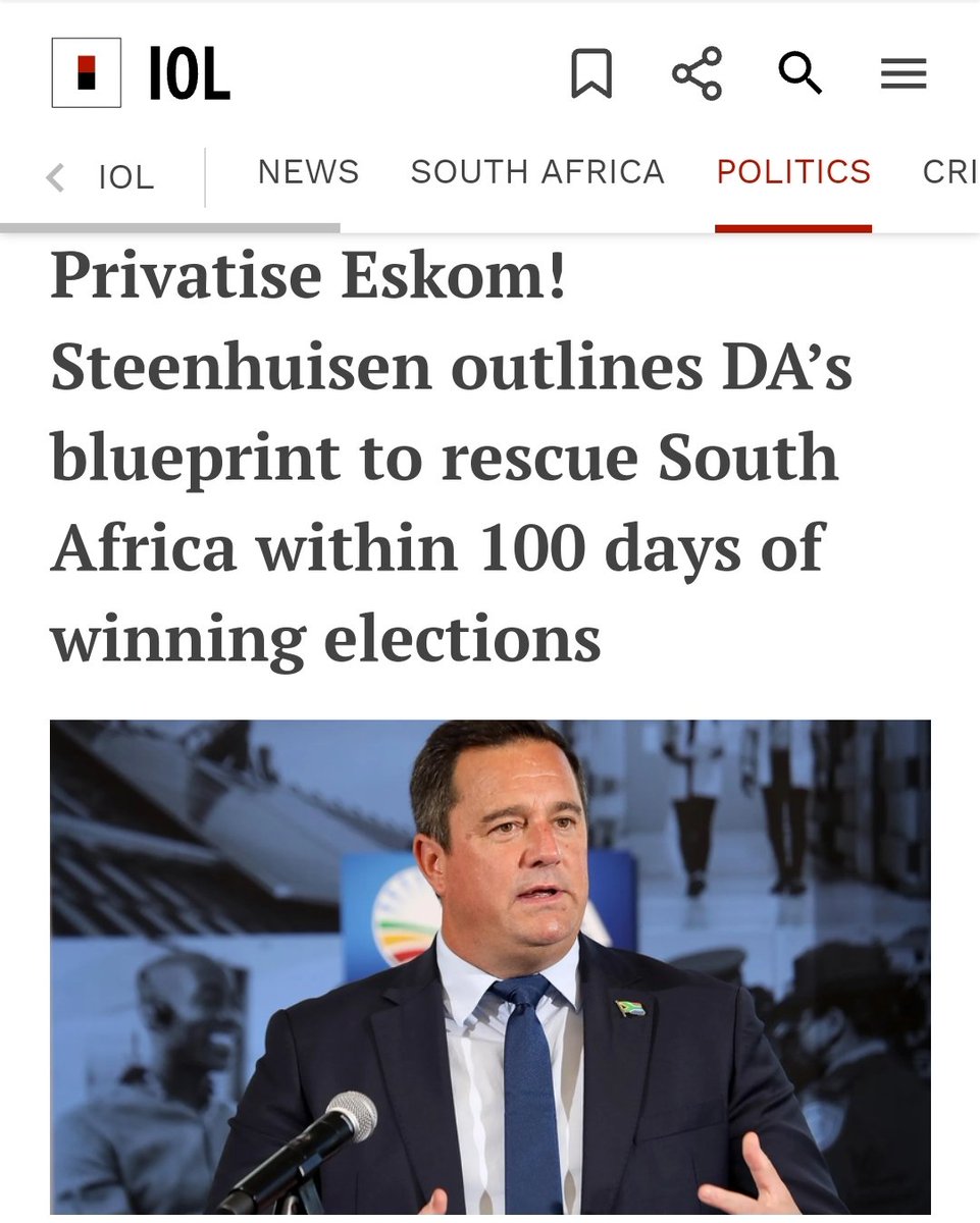 SizweLo's tweet photo. If your policy choice is to privatise public assets, then you automatically have an incentive to cause public assets to “fail”.

They're not incompetent, they've always known exactly what they were doing. https://t.co/vOLuSTtWl0