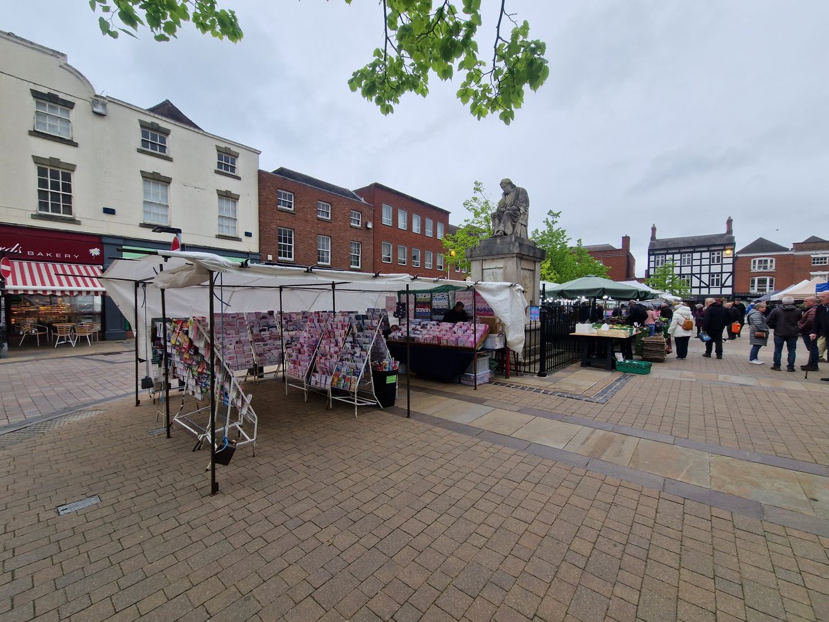 Morning all the weekend is fast approaching and soon will be Lichfield Saturday General Market with a wide variety of goods on offer from our Lichfield Market Traders who will be ready from 9am till 4pm to serve you