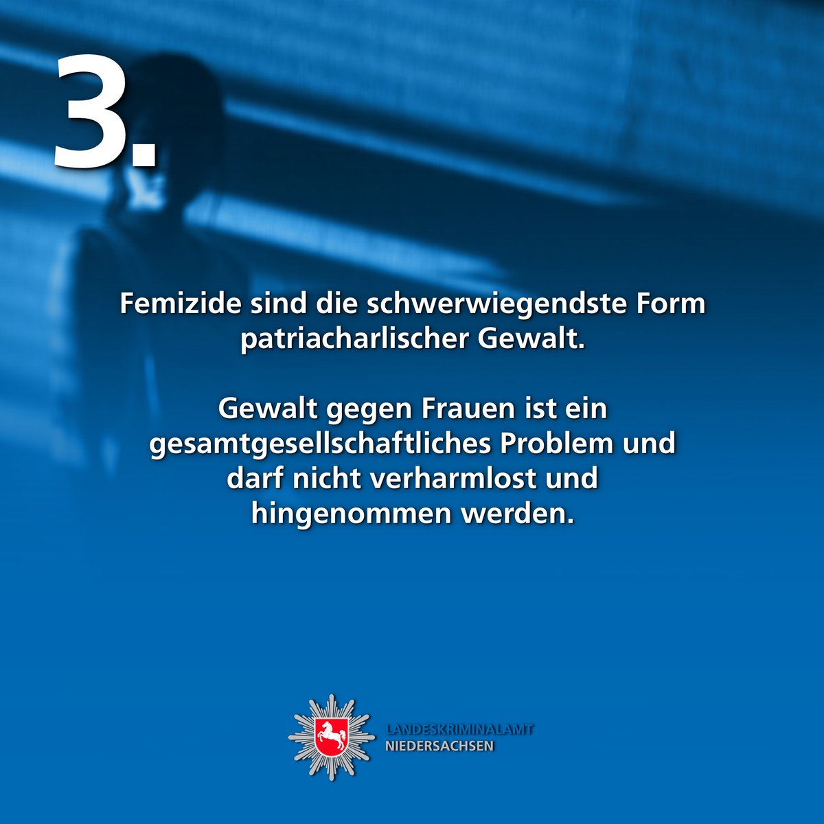 „Der potenziell gefährlichste Mensch für eine Frau ist ihr Partner oder Expartner.“
Häusliche Gewalt ist KEINE Privatsache!
Mehr Infos und Hilfe findest du
ab heute unter:
herzschlag-kampagne.de
#herzschlag #polizei #prävention
