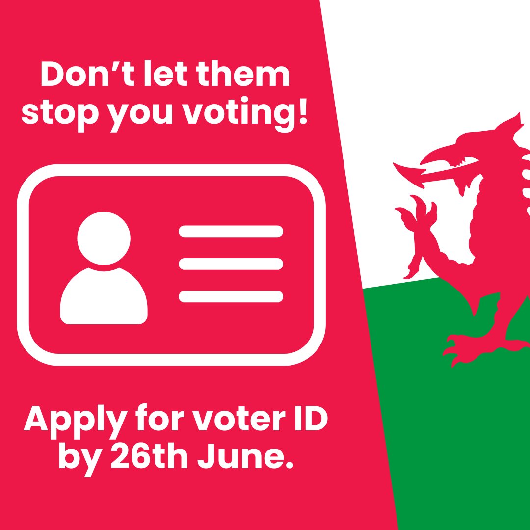 ❗️ Today is the last day that you can apply for voter ID ❗️
You need it to vote on July 4th, and can apply here by 5pm today if you have no other acceptable forms of photo ID: gov.uk/apply-for-phot…