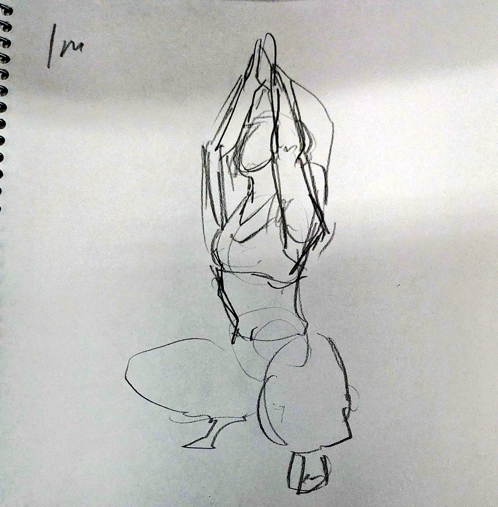 four_a_two_i's tweet photo. クロッキー 6/6 #croquis https://t.co/pNSne6BeC3