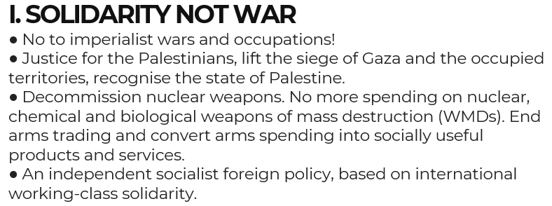 𝗧𝗨𝗦𝗖 𝗚𝗲𝗻𝗲𝗿𝗮𝗹 𝗘𝗹𝗲𝗰𝘁𝗶𝗼𝗻 𝗣𝗿𝗼𝗴𝗿𝗮𝗺𝗺𝗲 𝗗𝗮𝘆 𝟵 
10-day summary of the minimum policies all #TUSC candidates support.  If you can help with the anti-austerity and anti-war electoral challenge, get in touch:
bit.ly/TUSC-Join 
bit.ly/TUSC-Donate