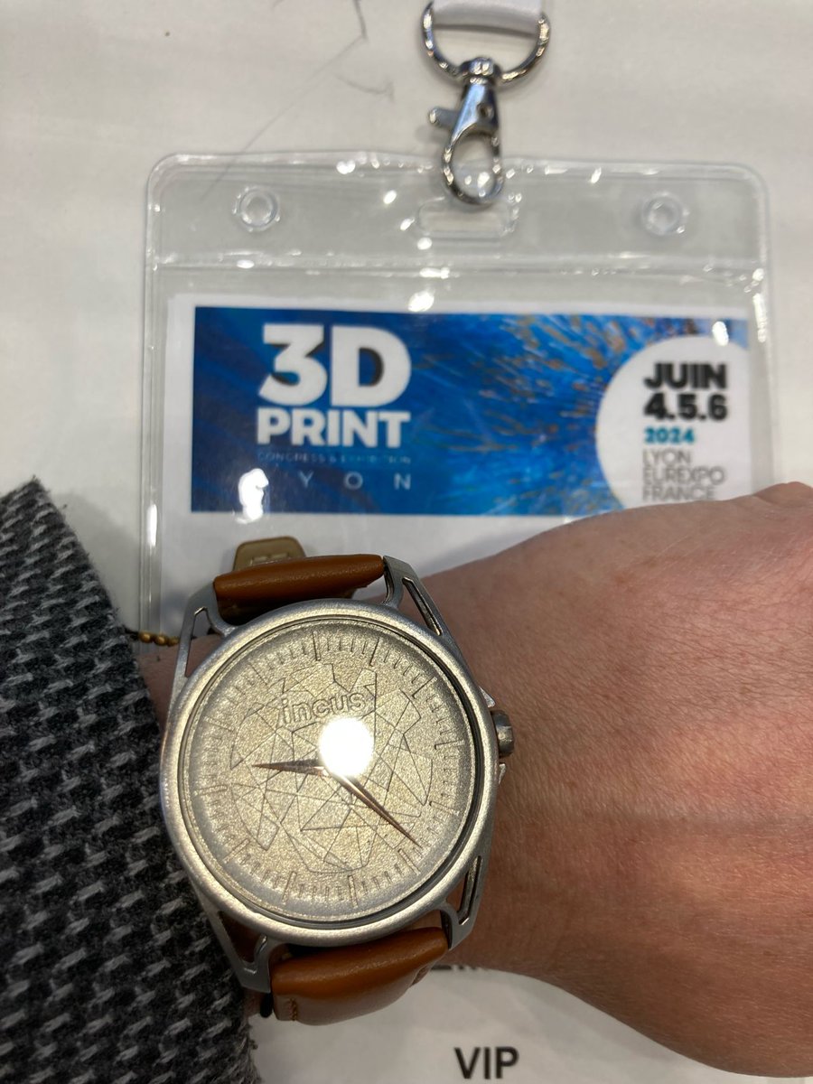 Incus3D's tweet image. Today is the last day of the 3D Print Lyon exhibition! Our colleague @ModderDenise,  Head of Application Engineering at Incus, will be happy to share insights into Lithography-based Metal Manufacturing and answer your question at booth A22!