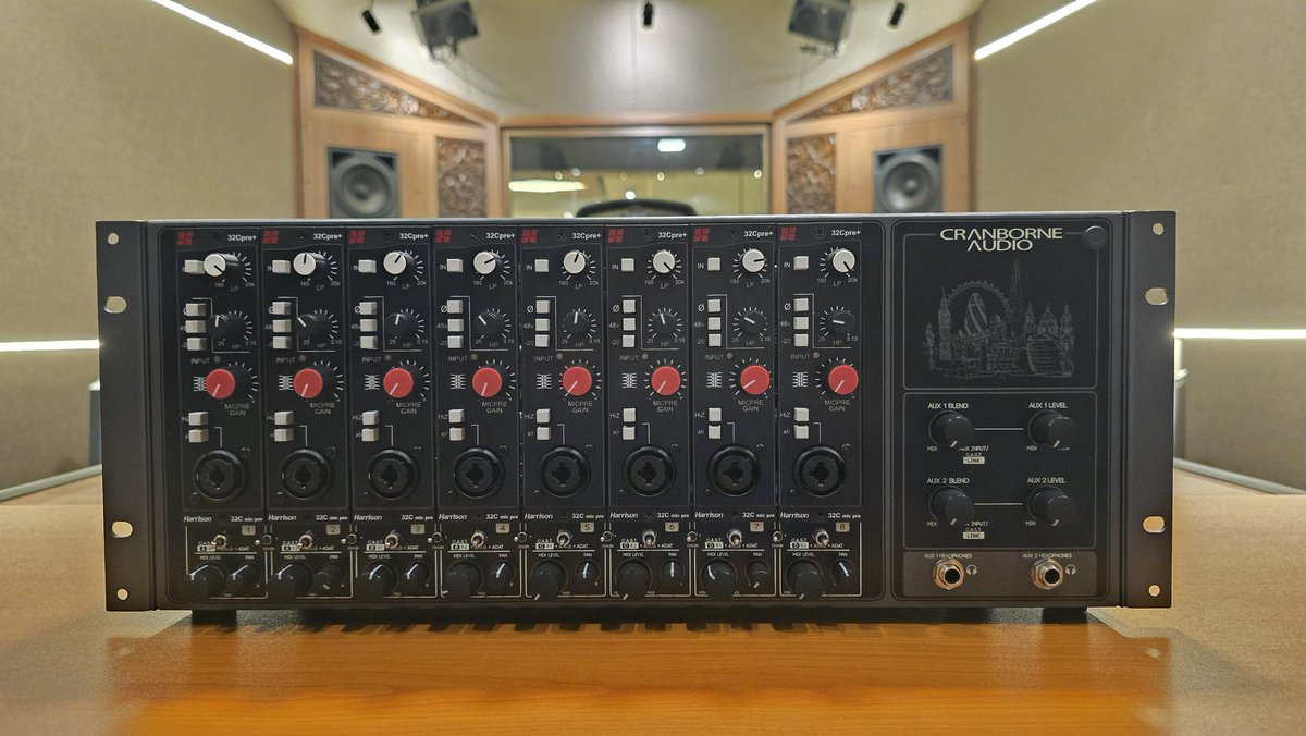 When Harrison 32Cpre+ meet Cranborne 500ADAT ❤️