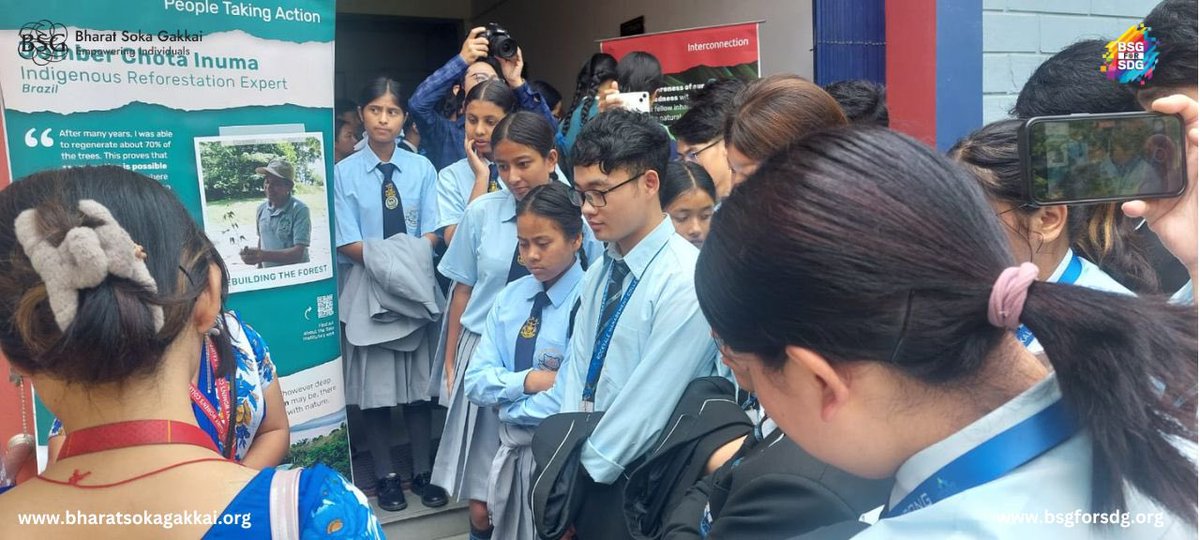 bsgindofficial's tweet image. #BharatSokaGakkai organized its 131st #SOHA exhibition at the Cluny Women&apos;s College, Kalimpong on #WorldEnvironmentDay (5th June 2024). Students shared their own experience on how they are making a difference for sustainability through their everyday choices.