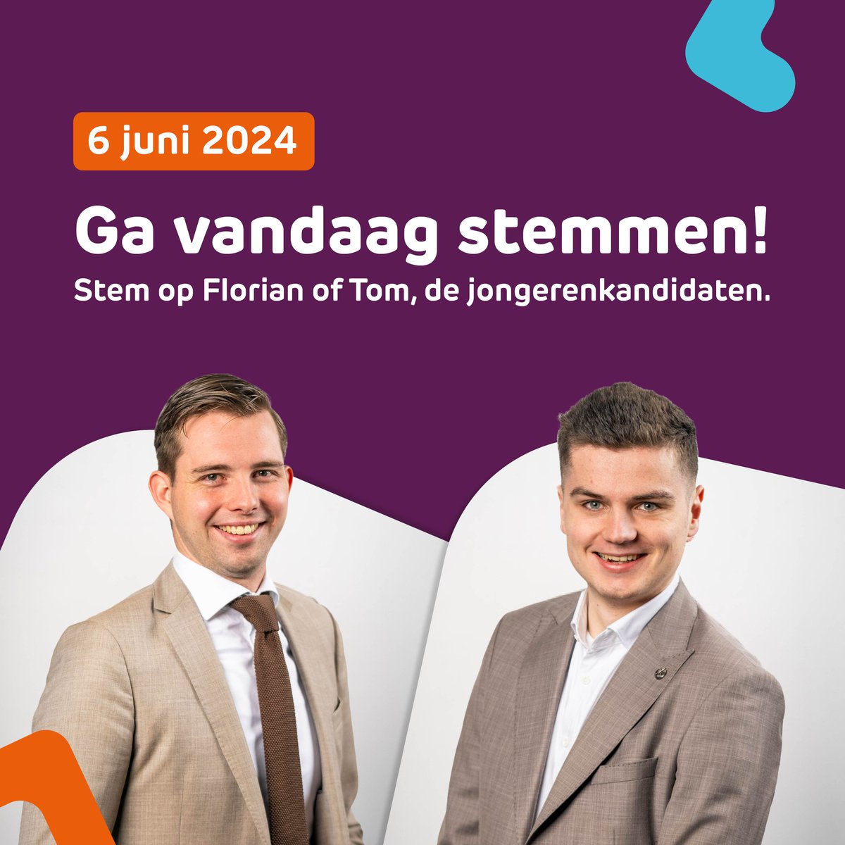 Ga jij vandaag ook stemmen? Krijgen onze jongerenkandidaten jouw stem?

Stem lijst 12. Stem SGP.