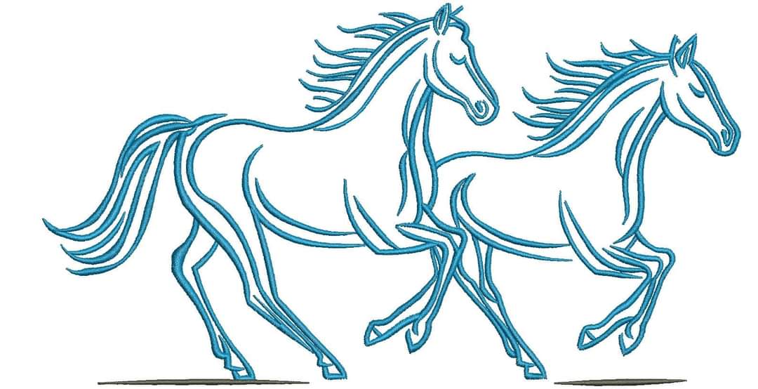 AlphaGreekEmbr's tweet photo. 🐎🐴💻🧵🪡
Galloping horses pair of running mustangs horses Machine Embroidery design digital files
 https://t.co/Fc3SzcgWdA #crossstitch #horseembroidery #horse2birthday #mustangembroidery #mustangdesignspes #jumpinghors #horseembdesign #horseoutlineemb #horsepattern https://t.co/no36kUQvD7