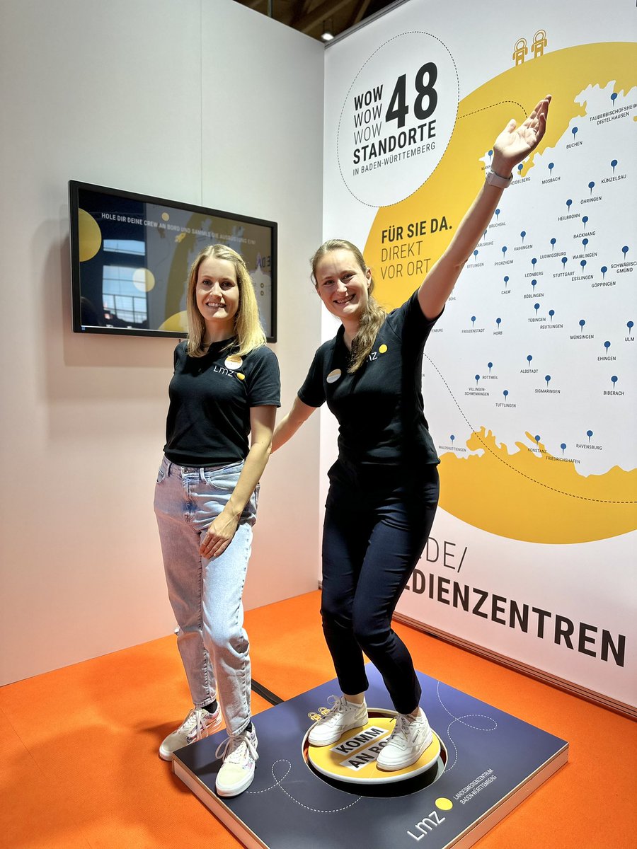 Endspurt und immer noch wach wie am ersten Tag! 🚀 Unser Team steht und ist bereit für den dritten und letzten Tag auf der LEARNTEC.

Ihr findet uns in der dm-Arena an den Ständen📍 P20 und T20!

#learntec #digitalebildung #learntec2024