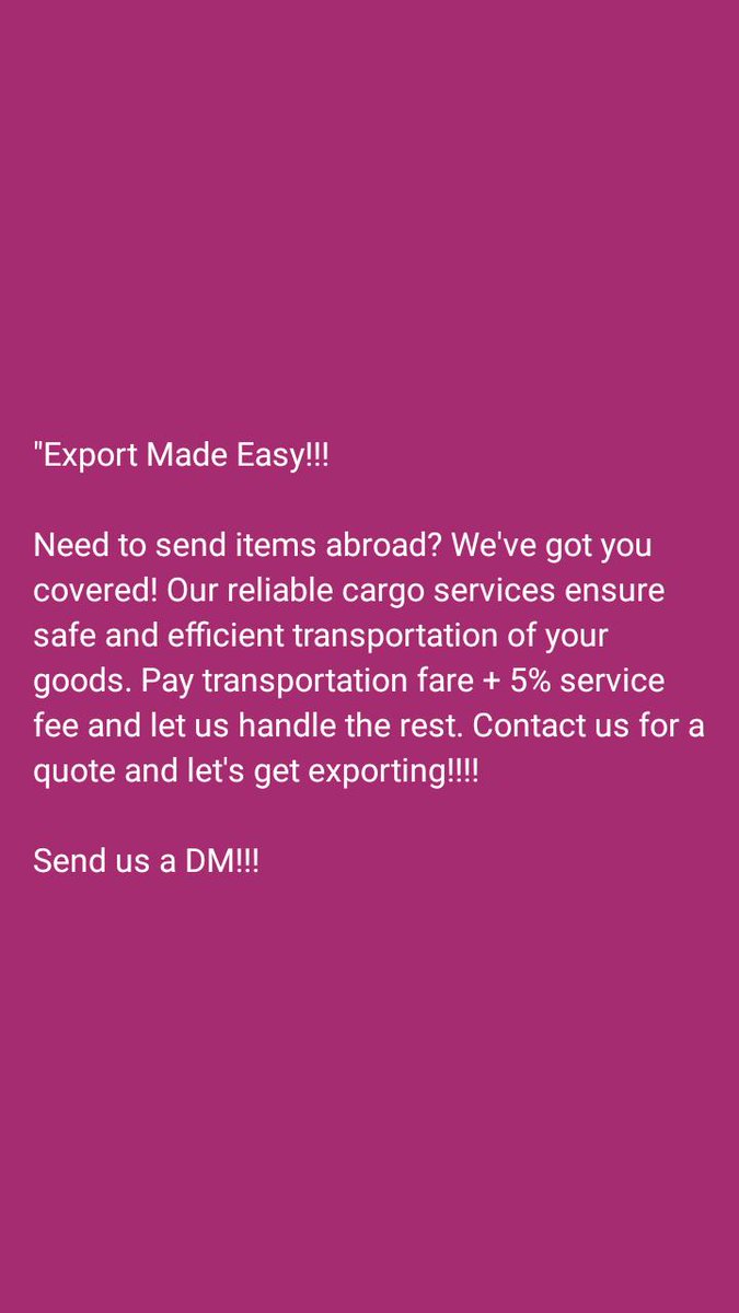 ZionQueen17's tweet photo. Let's shop and export to you and for you ✈️✈️✈️✈️ https://t.co/YSD061dZMj