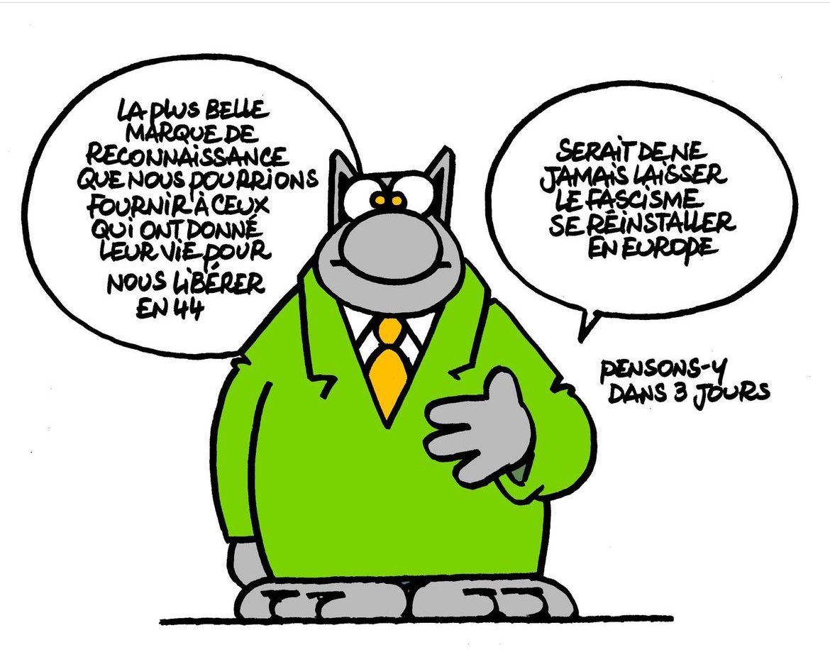 À méditer, très fort ce Chat !