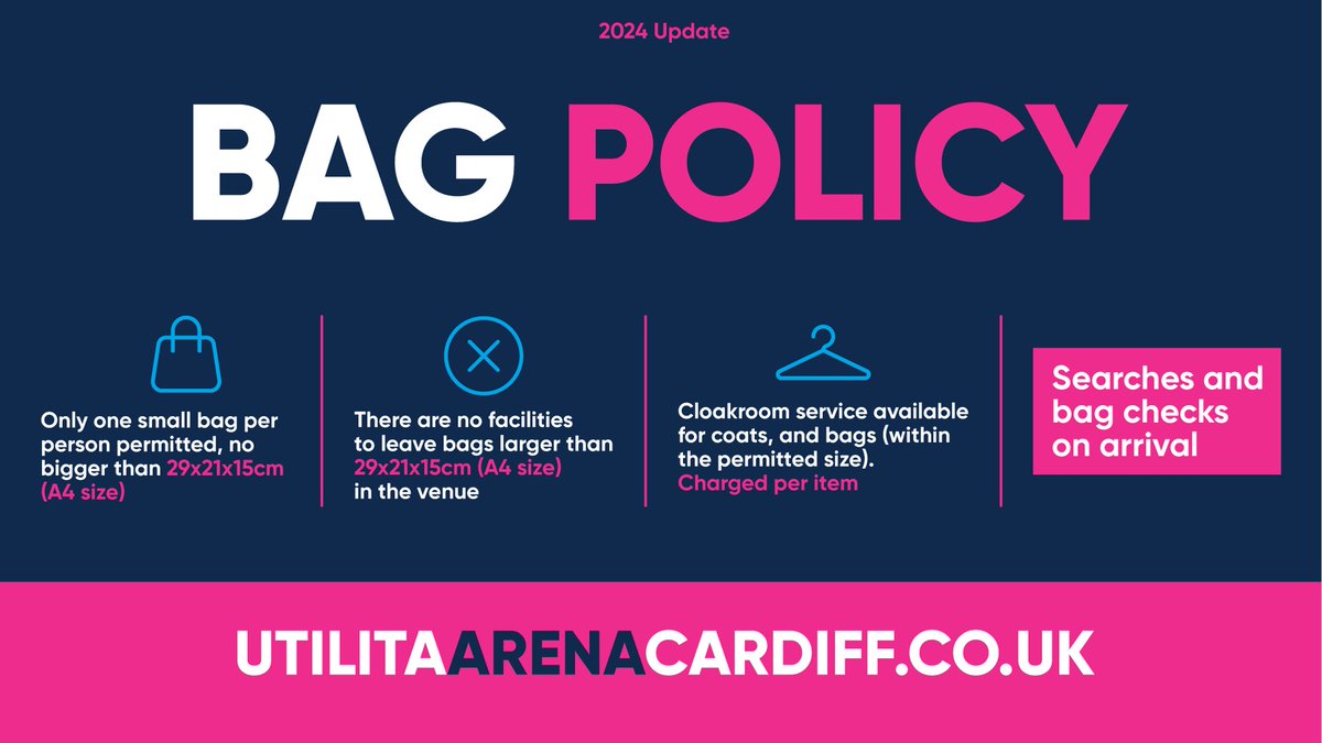 🤩 SATURDAY 🤩
CARDIFF DRAGONS VS LEEDS RHINOS NETBALL 🏐
👉 TICKETHOLDERS please read: Important information via bit.ly/CDCDF24, including the all important times.
❗️ PLEASE NOTE NEW BAG ENTRY POLICY FOR 2024 ❗️