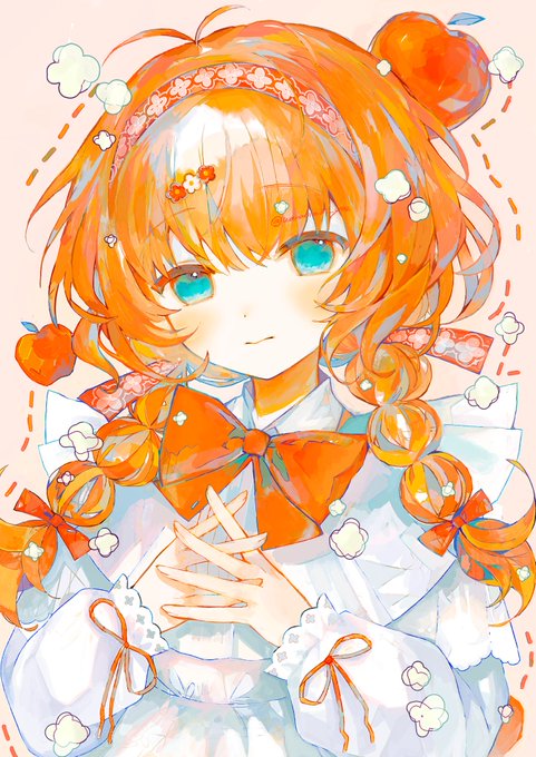 「ribbon white flower」 illustration images(Latest)