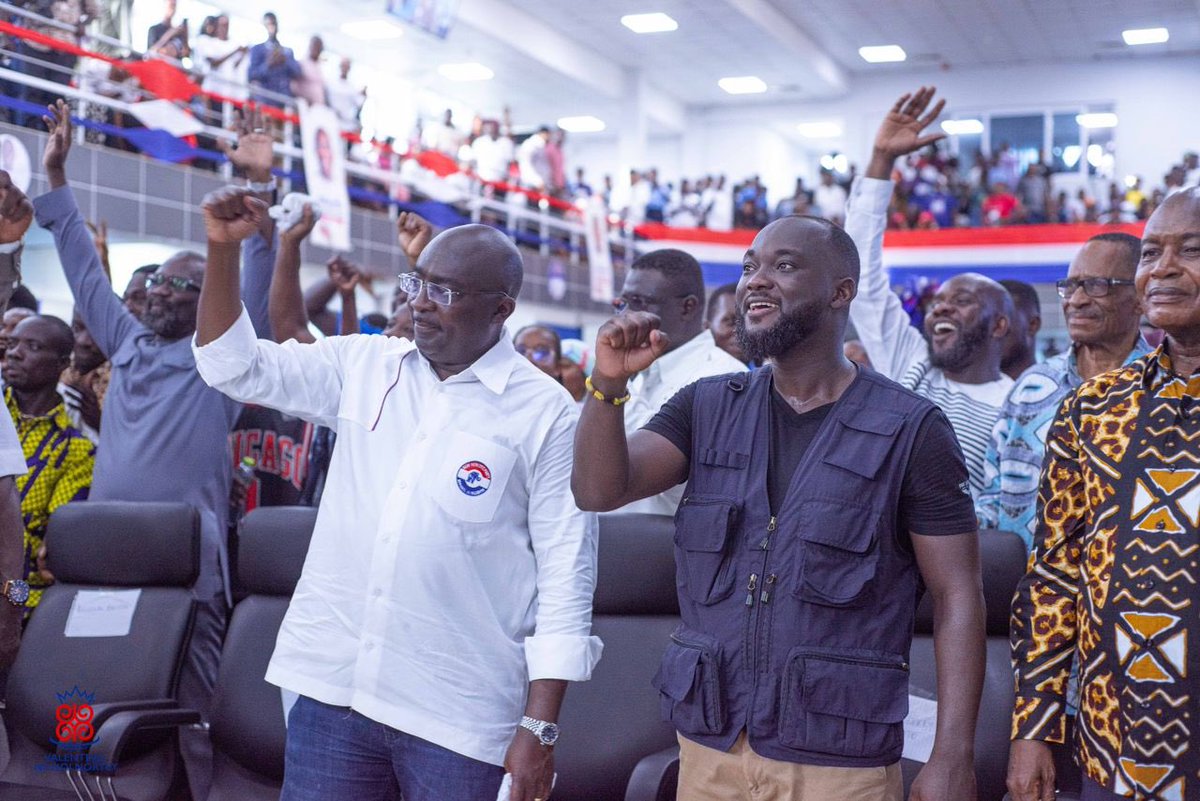 We're not relenting in our quest to see Dr. Mahamudu Bawumia become the next President of Ghana, and also capture the Klottey Korle seat for the NPP in the December 7, 2024 general elections. I remain grateful to all constituents of my beloved Klottey Korle for the massive show