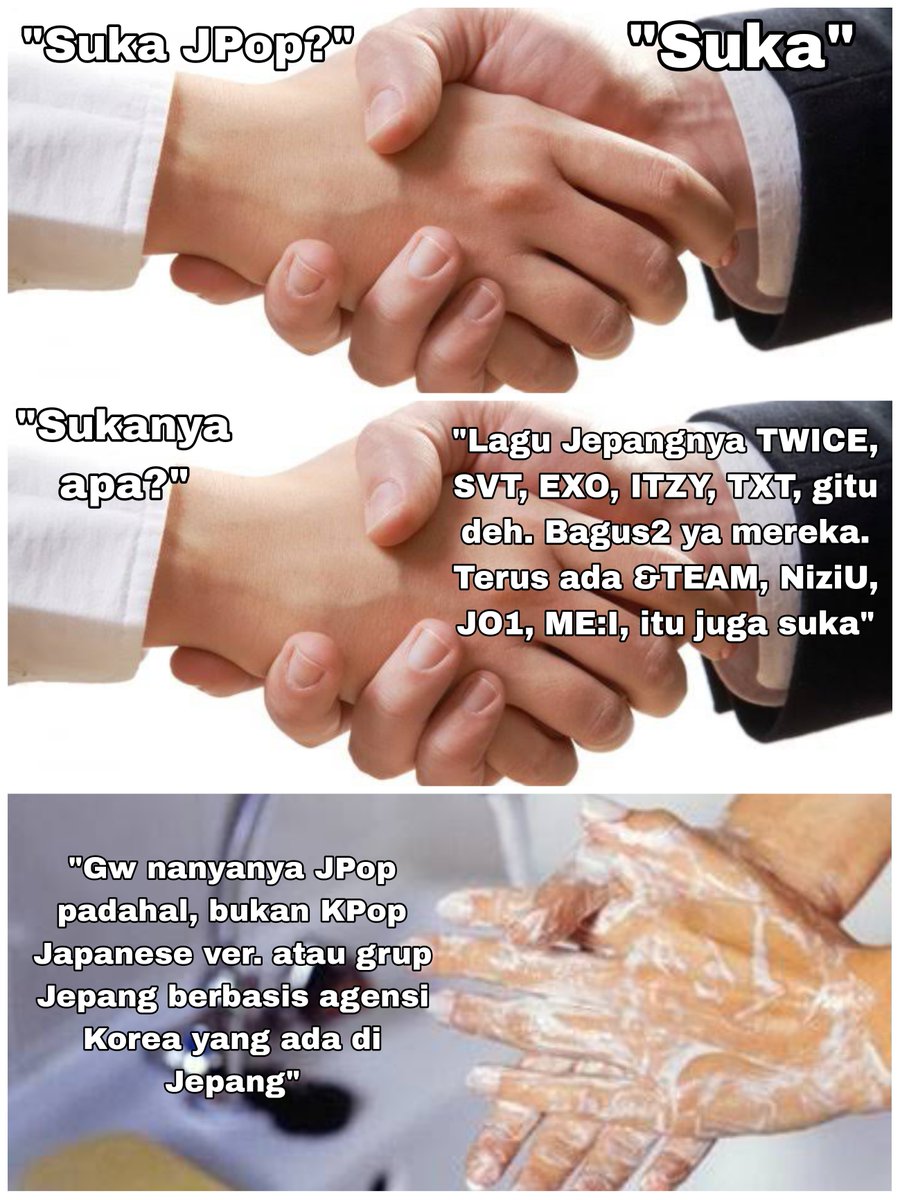 NandarSyah_'s tweet photo. Buat yg comment rekomendasi lagunya itu KPop tapi yg Japanese ver., atau grup Jepang beragensi Korea, kalian itu gak diajak.

No offense, ありがとうカムサハムニダ https://t.co/t67tmqwB32