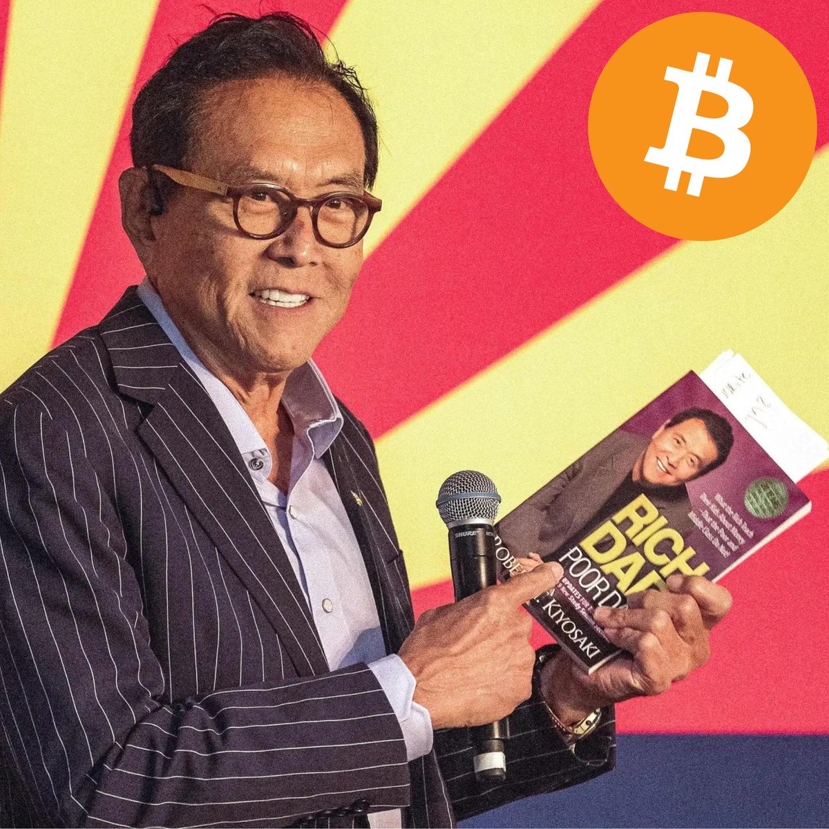 Rich Dad, Poor Dad author Robert Kiyosaki predicts #Bitcoin to reach $350K by August 2024.

What's your take on this?