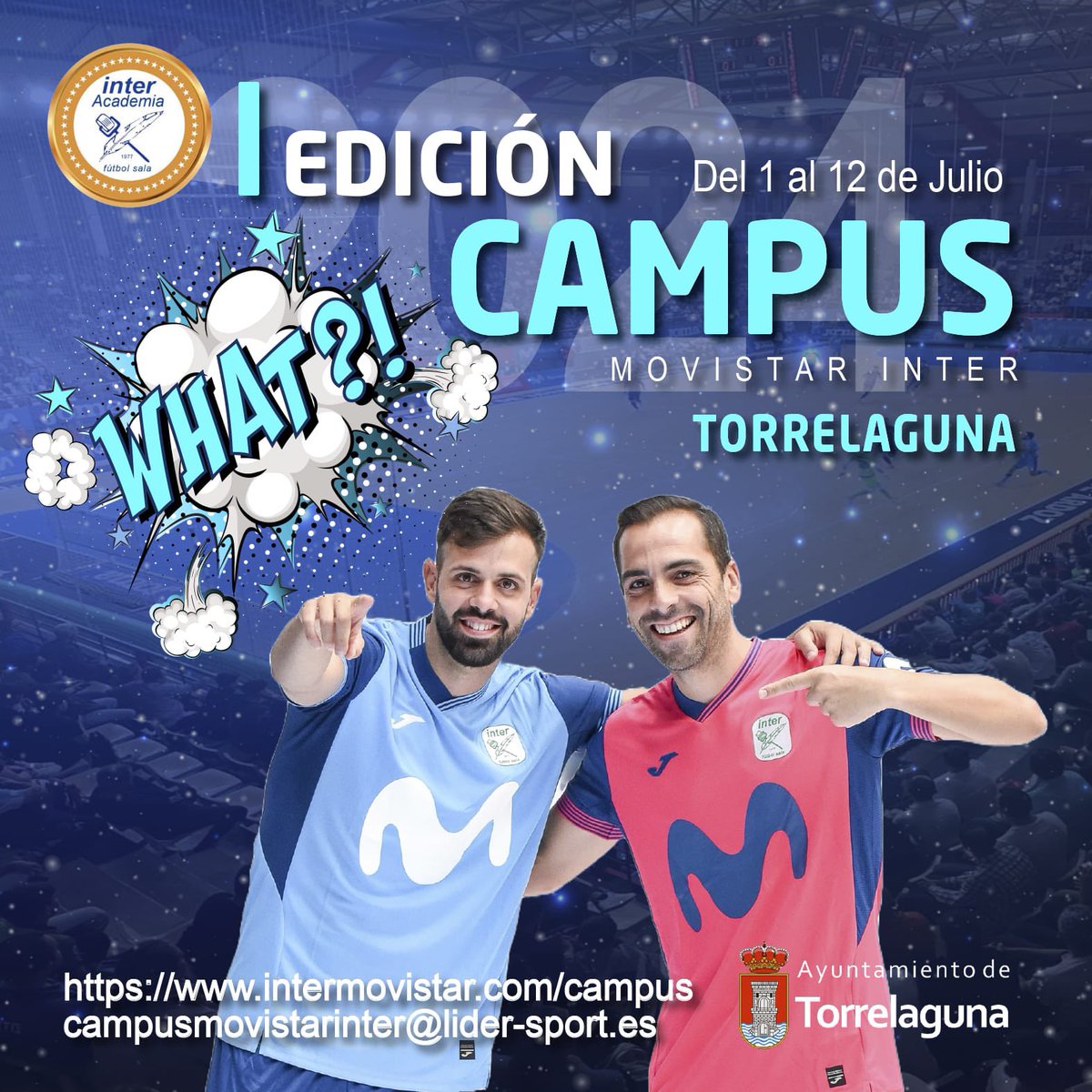 🫢De los creadores del 𝗖𝗮𝗺𝗽𝘂𝘀 𝗱𝗲 𝗩𝗲𝗿𝗮𝗻𝗼 𝗱𝗲 #𝗠𝗼𝘃𝗶𝘀𝘁𝗮𝗿𝗜𝗻𝘁𝗲𝗿𝗙𝗦 en Alcalá de Henares y <a href="/MaristasToledo/">MaristasToledo</a>…

☀️¡El 𝗖𝗮𝗺𝗽𝘂𝘀 𝗱𝗲 𝗩𝗲𝗿𝗮𝗻𝗼 𝗱𝗲 #𝗠𝗼𝘃𝗶𝘀𝘁𝗮𝗿𝗜𝗻𝘁𝗲𝗿𝗙𝗦 llega a Torrelaguna! 💥

📆 Del 1 al 12 de julio 

¡Tras una espectacular