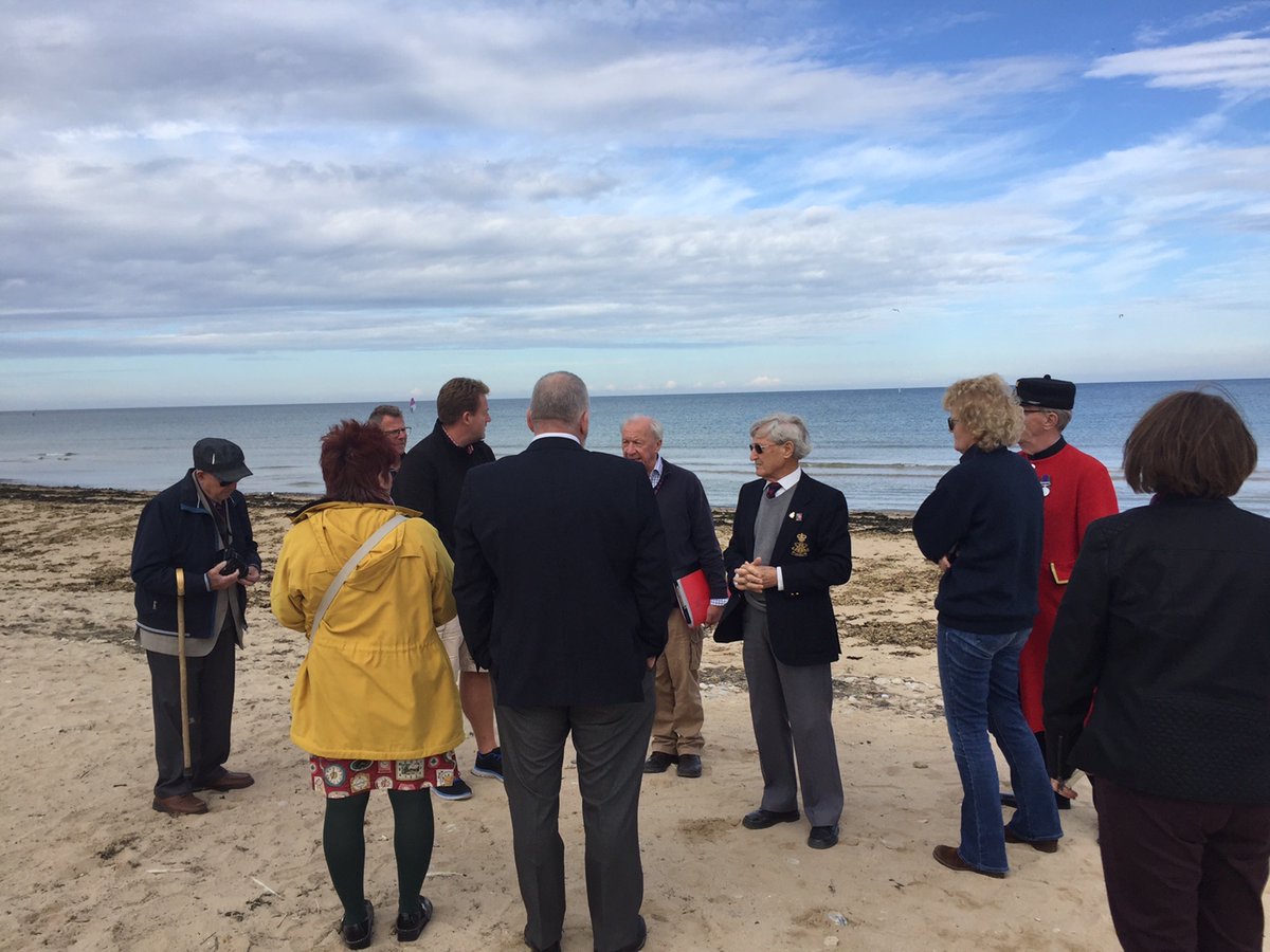 Listening to first-hand accounts of the battle on the beaches of Normandy was a deeply moving experience and one which deepened my appreciation for the courage, resilience, and the profound sacrifice of all who served.
#dday #dday80 
#Rememberandhonour
