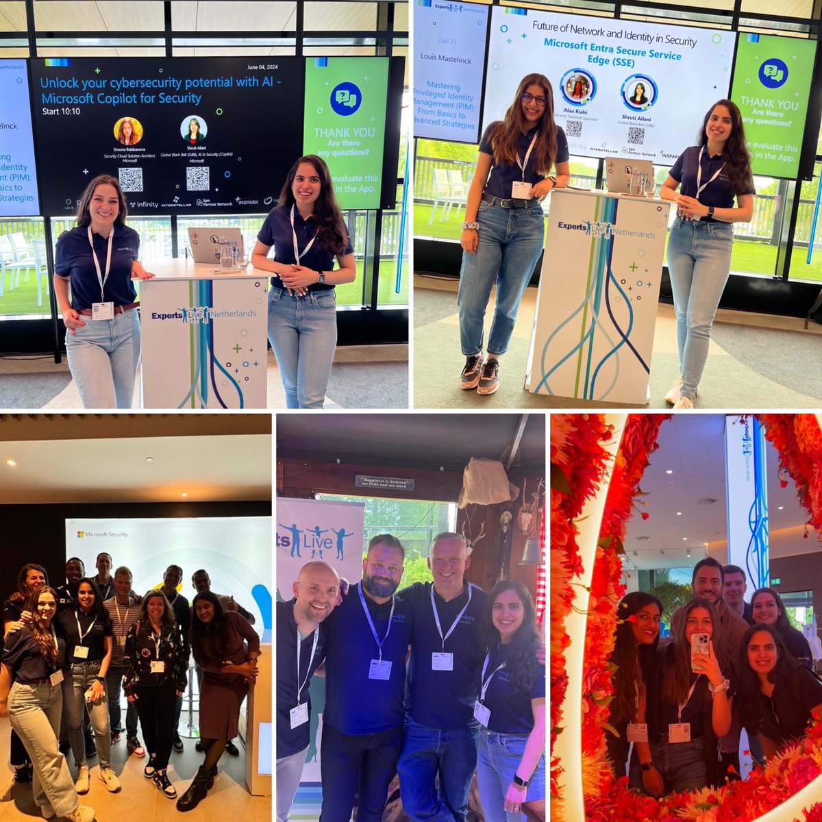 Shruti Ailani at Microsoft Envision (@shrutiailani) on Twitter photo At <a href="/ExpertsLiveNL/">#ExpertsLiveNL</a> 2024 with my mentees, peers, clients, well-wishers and fellow security enthusiasts this week! A truly #humbling experience to have spoken for 3 consecutive years and a grounding moment to be thanked by the cohort!❤️Learnt a lot from our audiences' questions too! At <a href="/ExpertsLiveNL/">#ExpertsLiveNL</a> 2024 with my mentees, peers, clients, well-wishers and fellow security enthusiasts this week! A truly #humbling experience to have spoken for 3 consecutive years and a grounding moment to be thanked by the cohort!❤️Learnt a lot from our audiences' questions too!