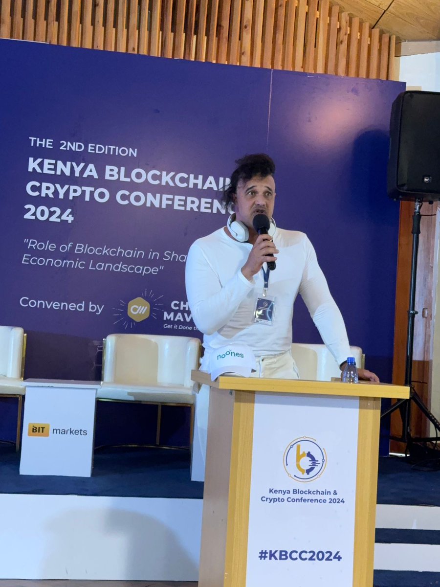 noonesafrica's tweet image. Speaking live now at the kenya Blockchain and Crypto Conference '24🎊
@ray_noOnes 

#kbcc #KBCC2024 #NoonesKenya