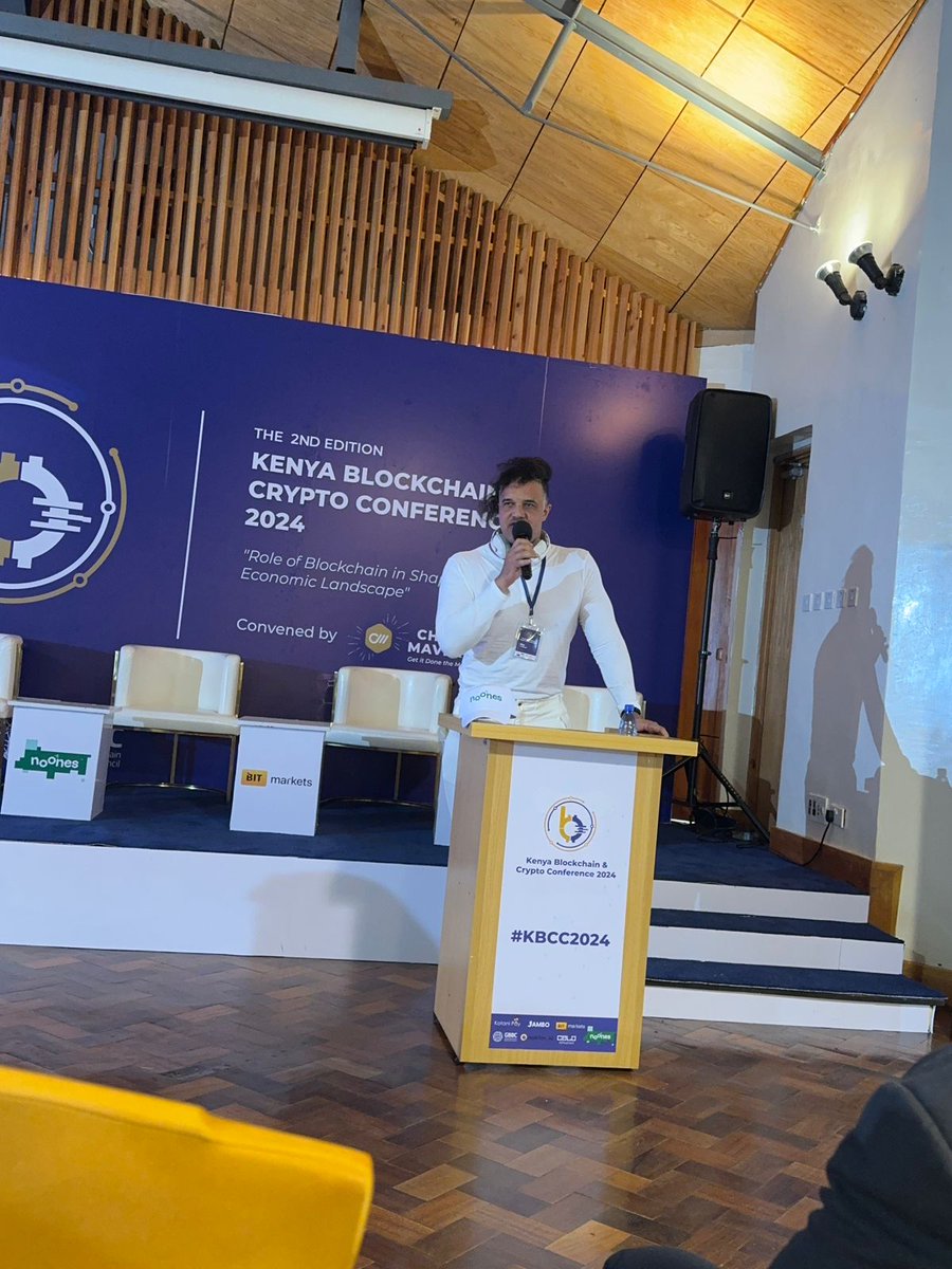 noonesafrica's tweet image. Speaking live now at the kenya Blockchain and Crypto Conference '24🎊
@ray_noOnes 

#kbcc #KBCC2024 #NoonesKenya